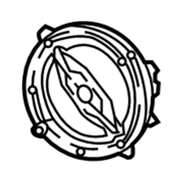 GM 13297110 Mirror Motor