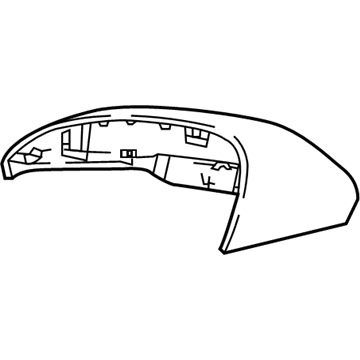 Buick Mirror Cover - 39081047