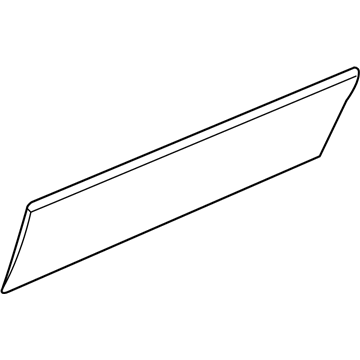 2008 Cadillac SRX Door Moldings - 19206136