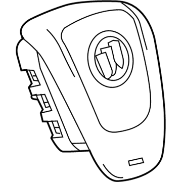 GM 84907121 Driver Inflator Module, Jet Black
