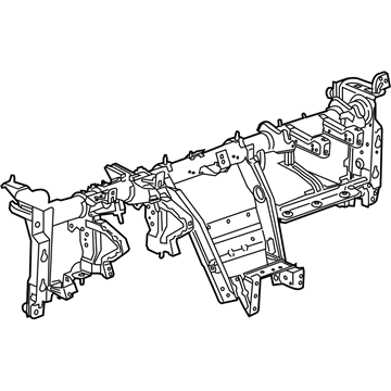 GM 23456115 Reinforcement Beam
