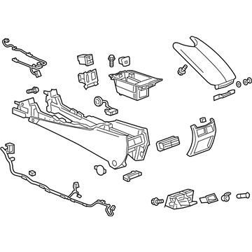 Cadillac ATS Center Console - 23224951