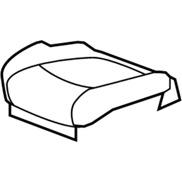 GM 23187031 Cushion Cover, Titanium, Driver Side