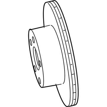 Pontiac Brake Disc - 92287415