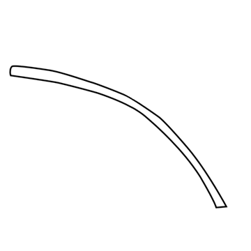 GM 10321351 Upper Molding, Front Driver Side