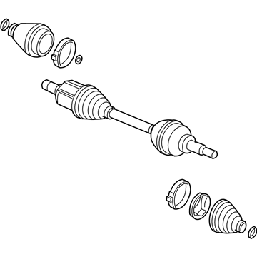 Chevy HHR Axle Shaft - 22710928