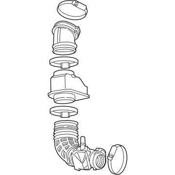 Buick Air Intake Coupling - 42709787