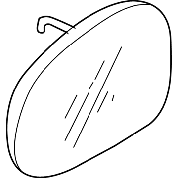 Pontiac GTO Side View Mirrors - 92147343