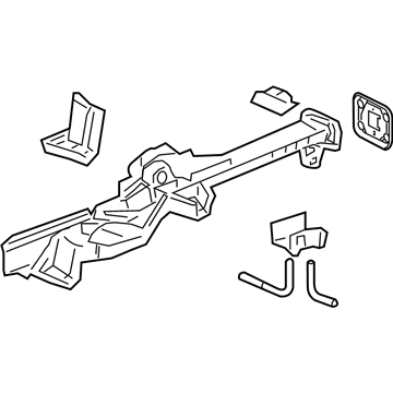 Chevy 25887529 Rear Rail Assembly