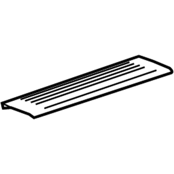 Chevy 22817367 Rear Sill Plate