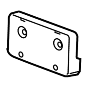 GM 94701190 License Bracket