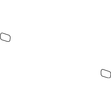 Cadillac 25724529 Rocker Molding Clip