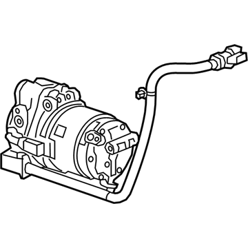 2017 Chevy Bolt EV A/C Compressor - 42733159