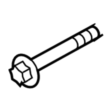 GM 13137814 Support Bracket Bolt, Rear