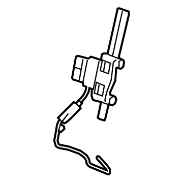 GM 13530935 Strap, Jet Black