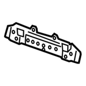 GM 84335011 Lumbar Support, Front