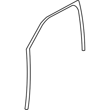 2008 Cadillac DTS Door Seal - 15822083