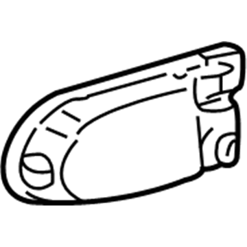 2007 Saturn Relay Door Handle - 10322201