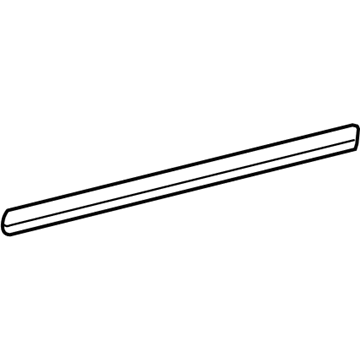 GM 20867210 Belt Weatherstrip, Front Driver Side