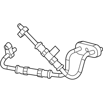 Cadillac CT5 Automatic Transmission Oil Cooler Line - 24044363