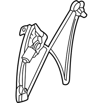 Cadillac Seville Window Regulator - 25649705