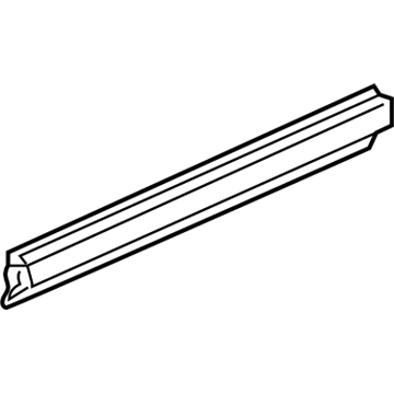 2004 Cadillac Seville Door Seal - 25701232