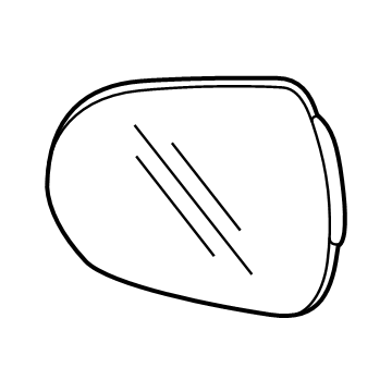 Chevy Trailblazer Side View Mirrors - 42728273