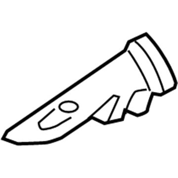 GM 20934295 Floor Duct, Driver Side