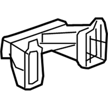 GM 20934302 Rear Duct