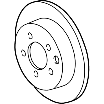 Pontiac Brake Disc - 19149233