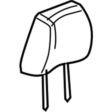 Chevy 89041760 Headrest