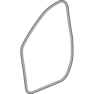 2022 Cadillac XT4 Door Seal - 84600670
