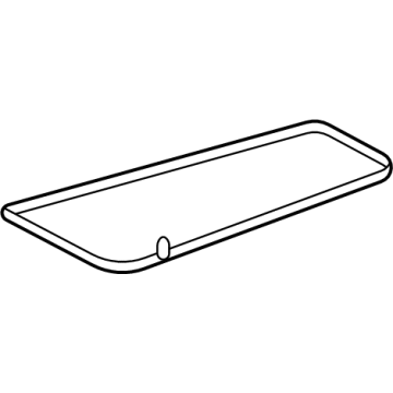GM 84718056 Mat, Black, Front