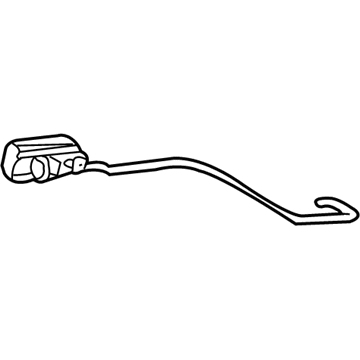 GM 15835805 Lock Rod, Passenger Side