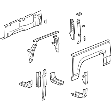 Hummer 94730239 Side Panel