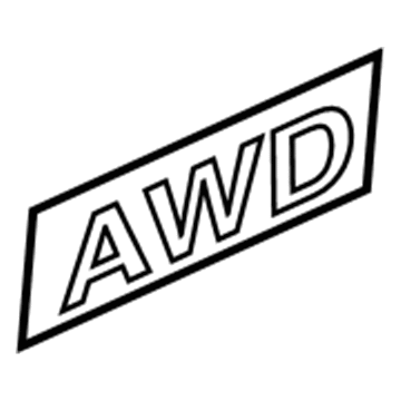 Chevy 22697601 Nameplate