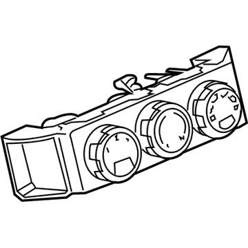 Pontiac GTO A/C Switch - 92111502