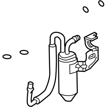 Pontiac A/C Accumulator - 10344418
