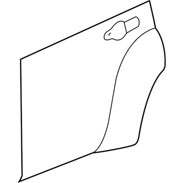 GM 15787113 Outer Panel, Driver Side