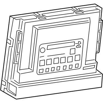 GM 13587704 Body Control Module