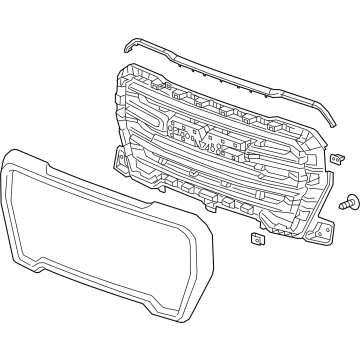 GM 84508683 Grille