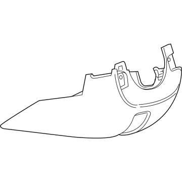 Chevy Silverado 1500 LTD Steering Column Cover - 84961441