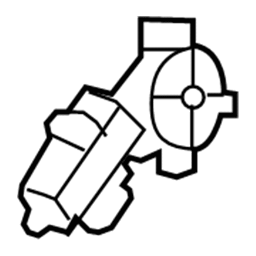 Saturn Window Motor - 15869734