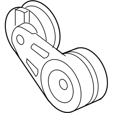 Pontiac 12603527 Belt Tensioner