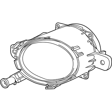 Saturn 94708773 Fog Lamp Assembly
