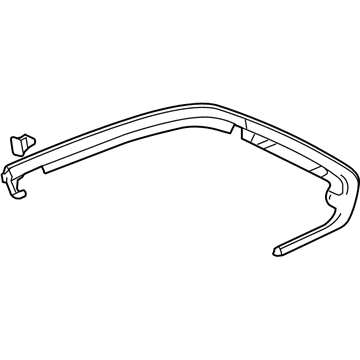 Chevy 20953417 Reveal Molding