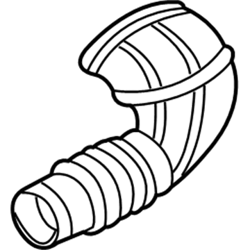 1994 Chevy S10 Air Intake Coupling - 15672825