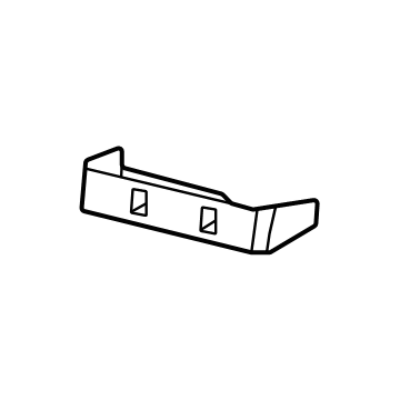 GM 87844556 Nameplate Adapter, Front