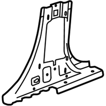GM 96901877 Inner Center Pillar