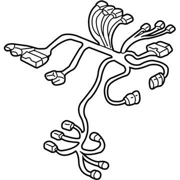 Cadillac 88987892 Wire Harness